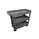 Plastic service trolley