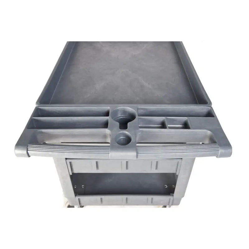 Plastic service trolleys