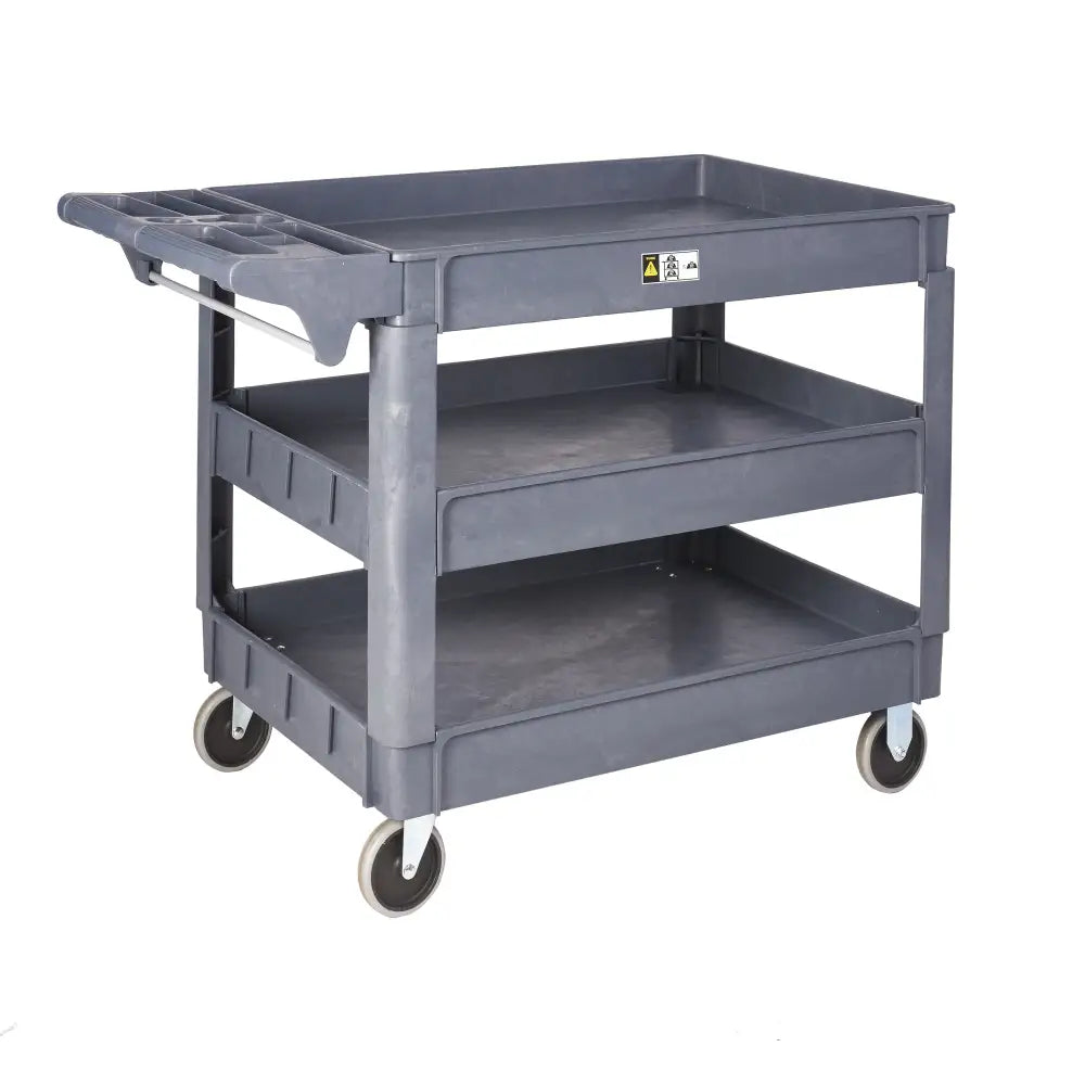 Plastic service trolleys