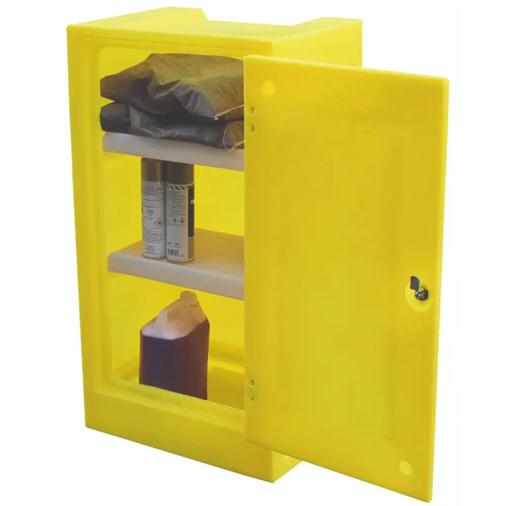 Polyethylene storage cabinets