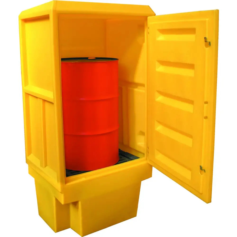 Polyethylene storage cabinets