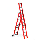 Premium glass fibre 3 way combination ladder