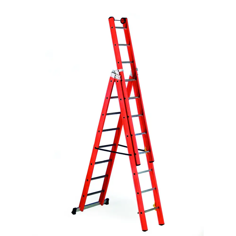 Premium Glass Fibre 3 Way Combination Ladder Get Me Packaging