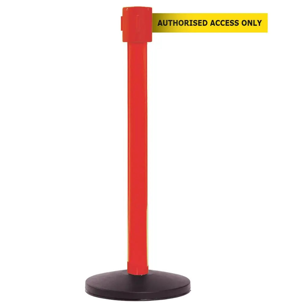 Premium safety belt barriers - messaged