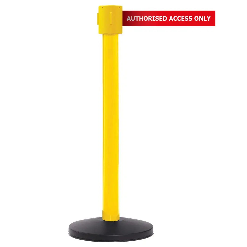 Premium safety belt barriers - messaged