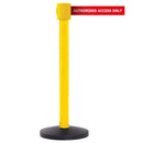 Premium safety belt barriers - messaged