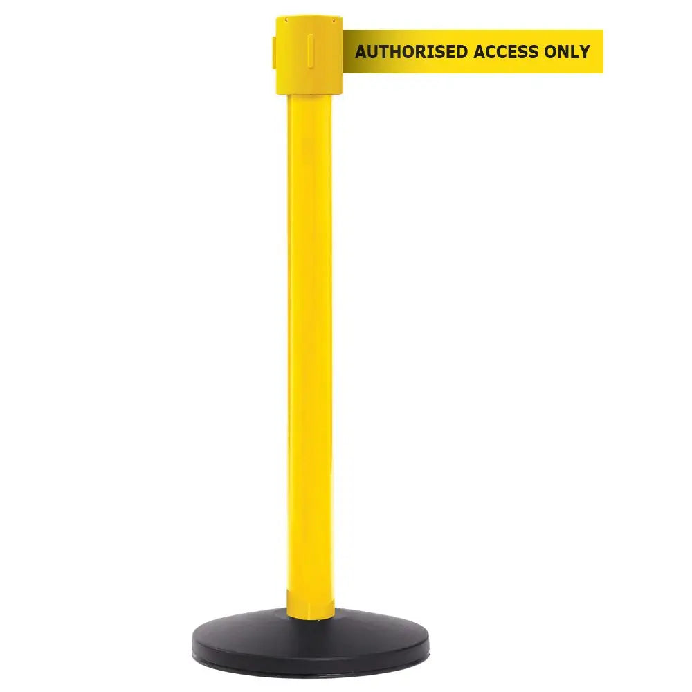 Premium safety belt barriers - messaged