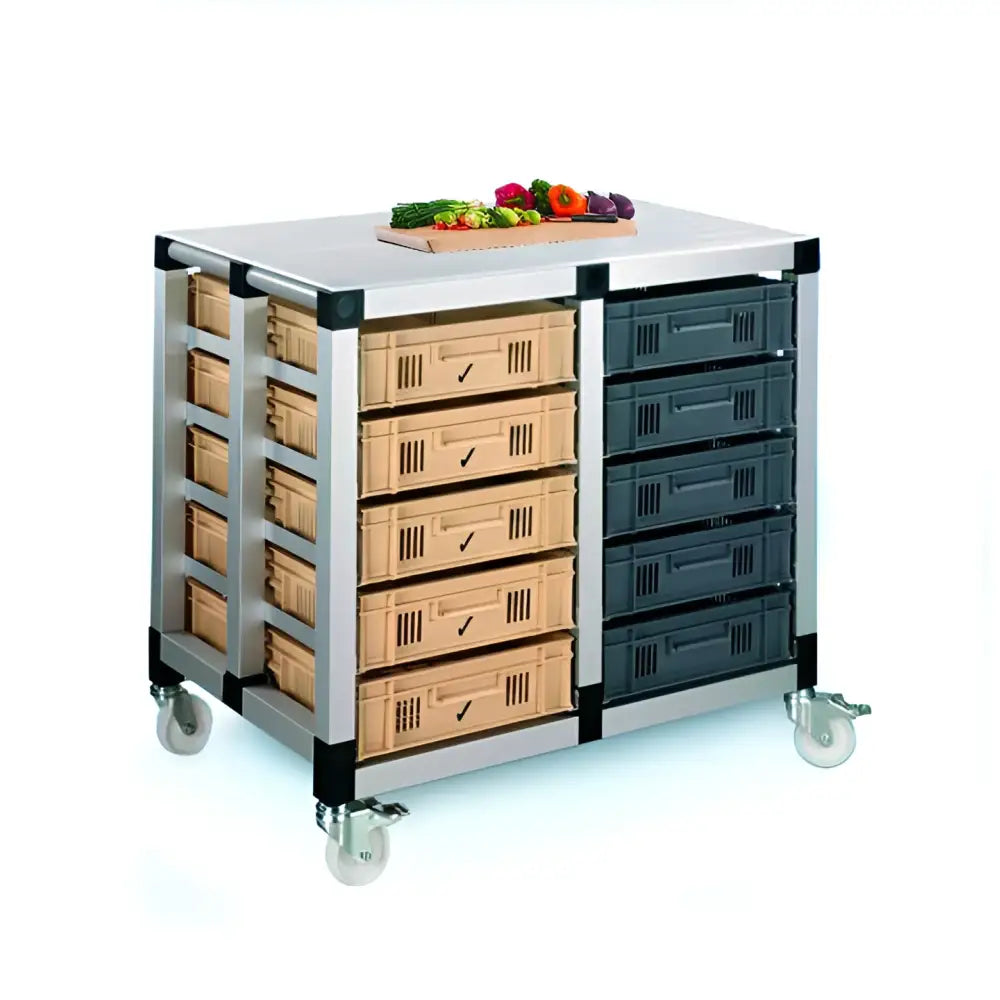 Preparation trolleys