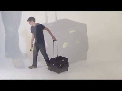 Proplaz Folding Box Truck Black with Compartment Bag Box Truck GPC Industries Ltd