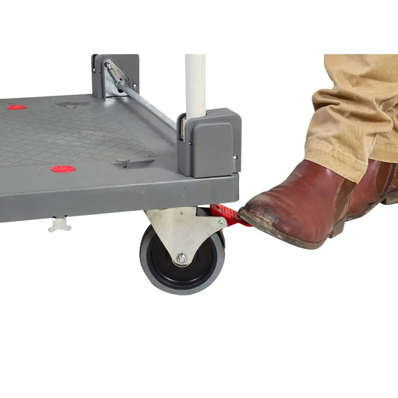 Pro-dek heavy duty platform trolleys with quiet castors