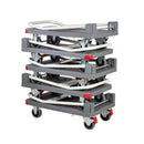 Pro-dek heavy duty platform trolleys with quiet castors