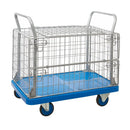 Proplaz blue platform trolleys