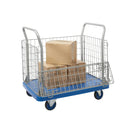Proplaz blue platform trolleys