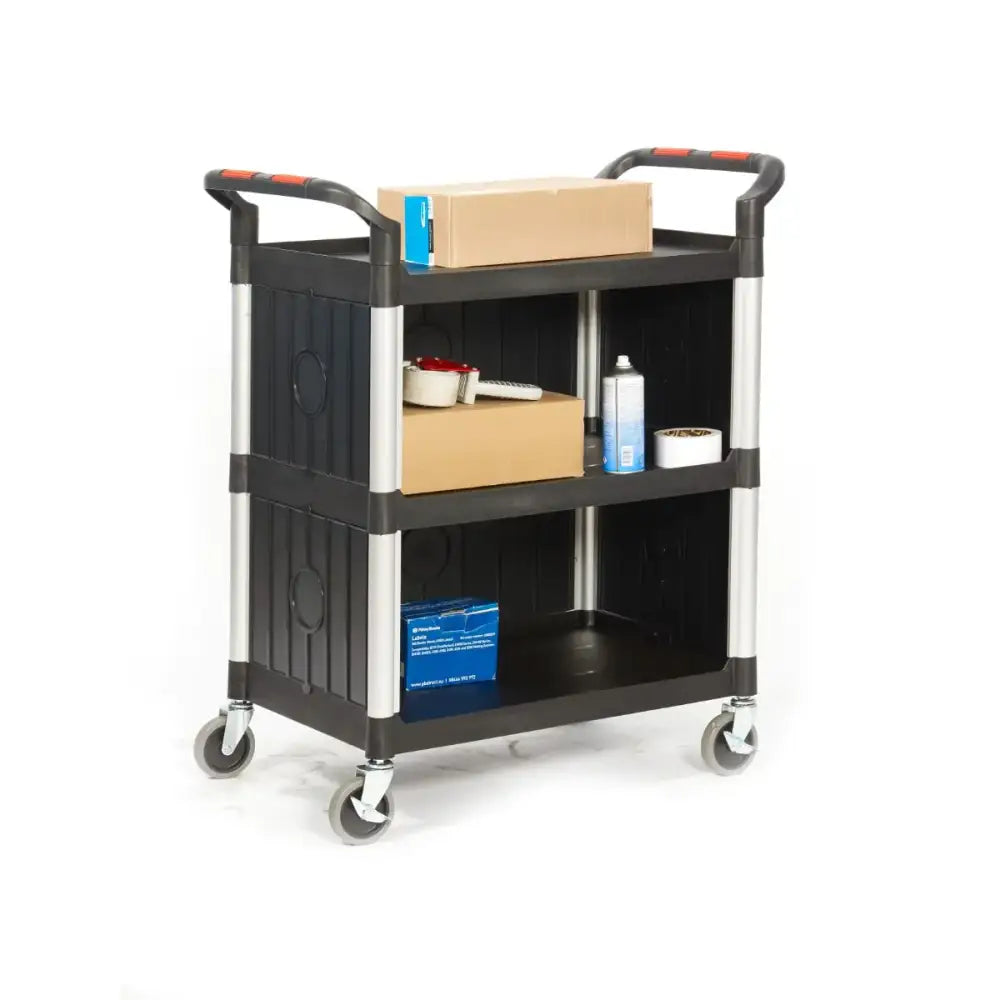 Proplaz shelf trolleys - plastic sides