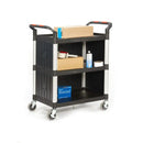 Proplaz shelf trolleys - plastic sides