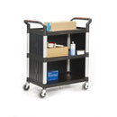 Proplaz shelf trolleys - plastic sides
