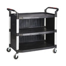 Proplaz shelf trolleys - plastic sides