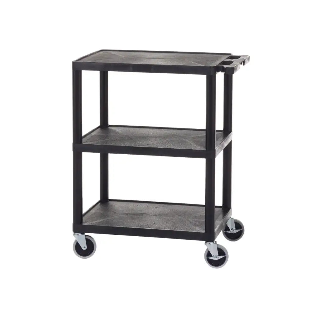Proplaz superstrength plastic multi-purpose trolleys - shelves