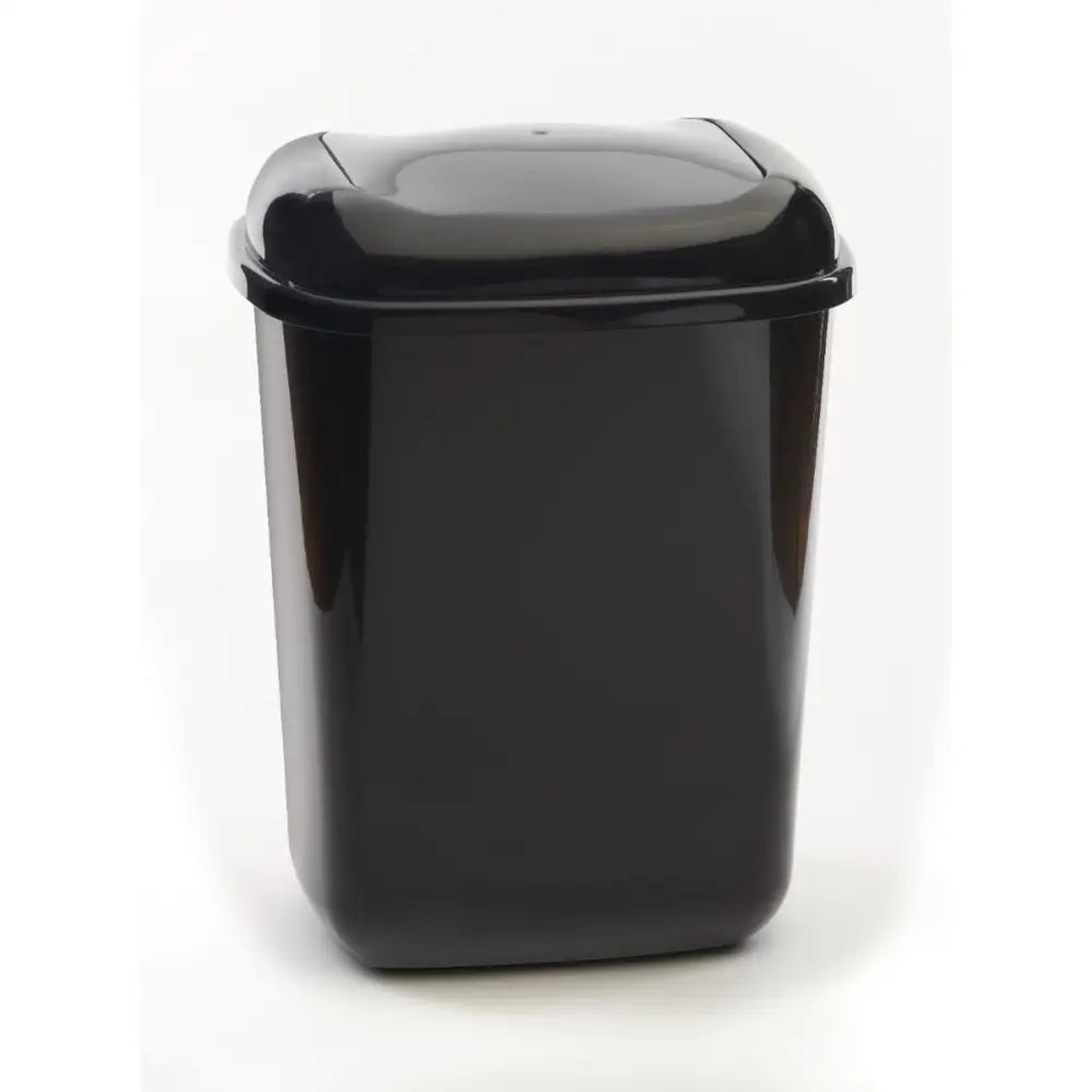 Push spring lid bins