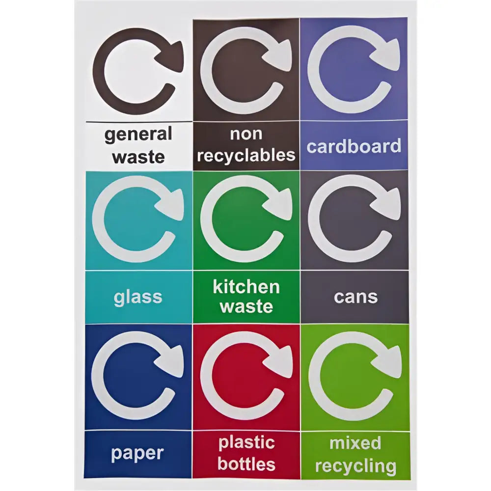 Push spring lid bins