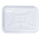 Rectangular traffic mirrors with reflective edges