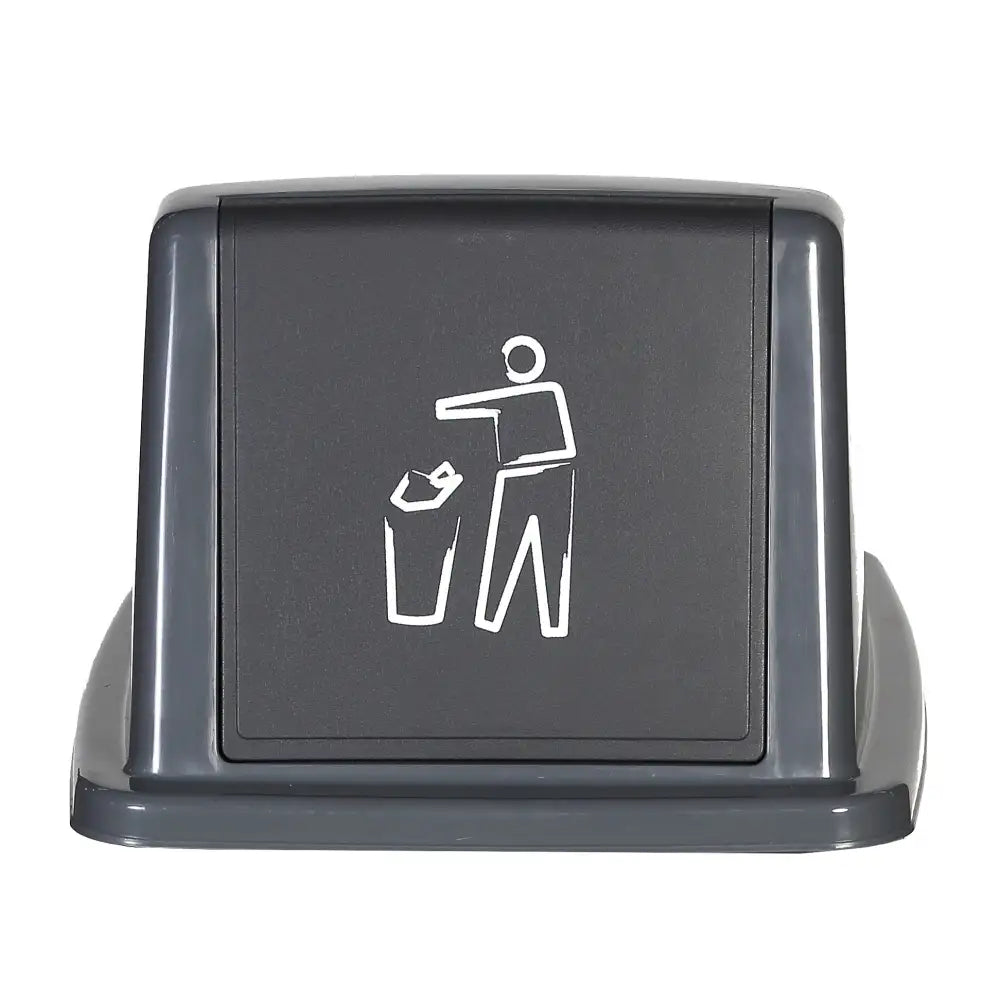 Recycling bins with lid options