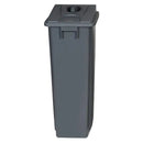 Recycling waste bins with lid options