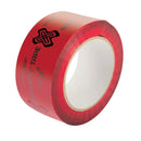 Red security open void tape 48mm x 50m (pack of 6)