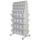 Rhino tilt bin double sided stands