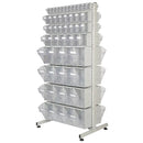 Rhino tilt bin double sided stands
