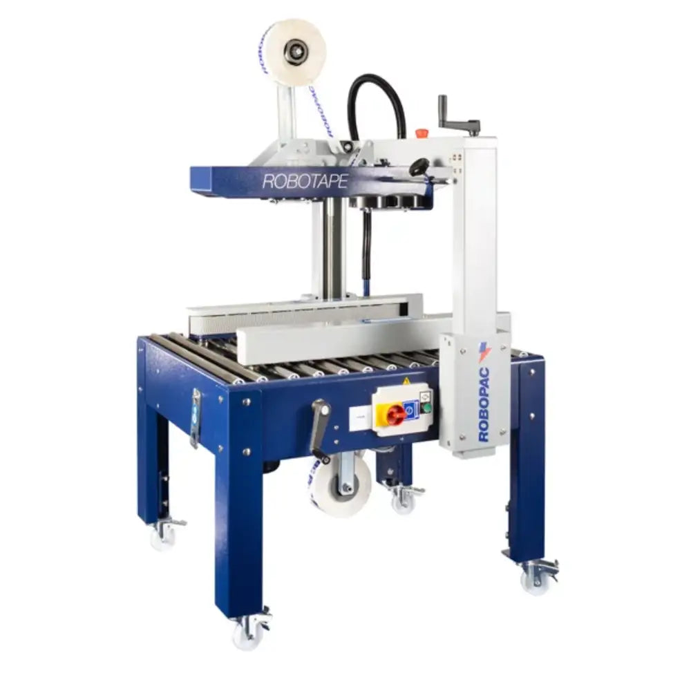 Robotape 50 me case taping machine side driven