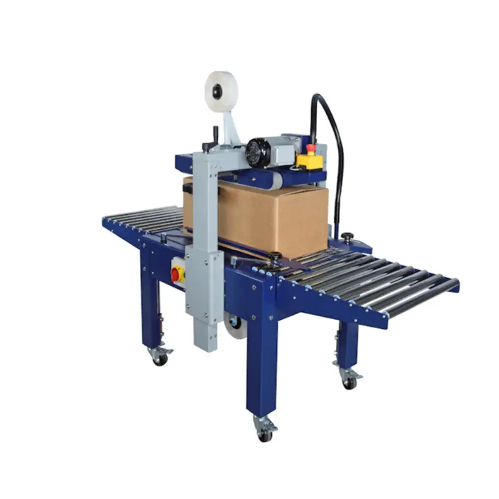 Robotape 50 tbde case taping machine top/bottom belt driven