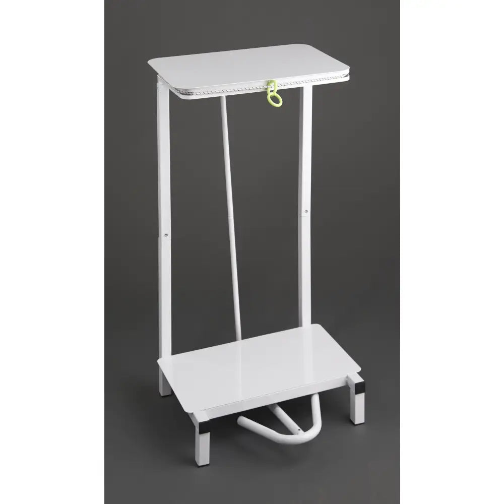 Sack holder with lid