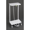 Sack holder with lid