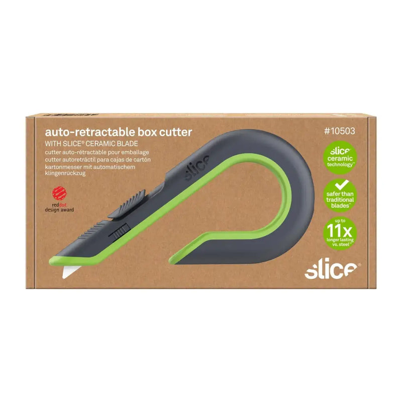 Safety box cutter auto retracting