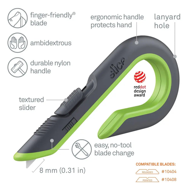 Safety box cutter auto retracting