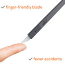 Scalpel with replaceable ceramic blade by slice x 12