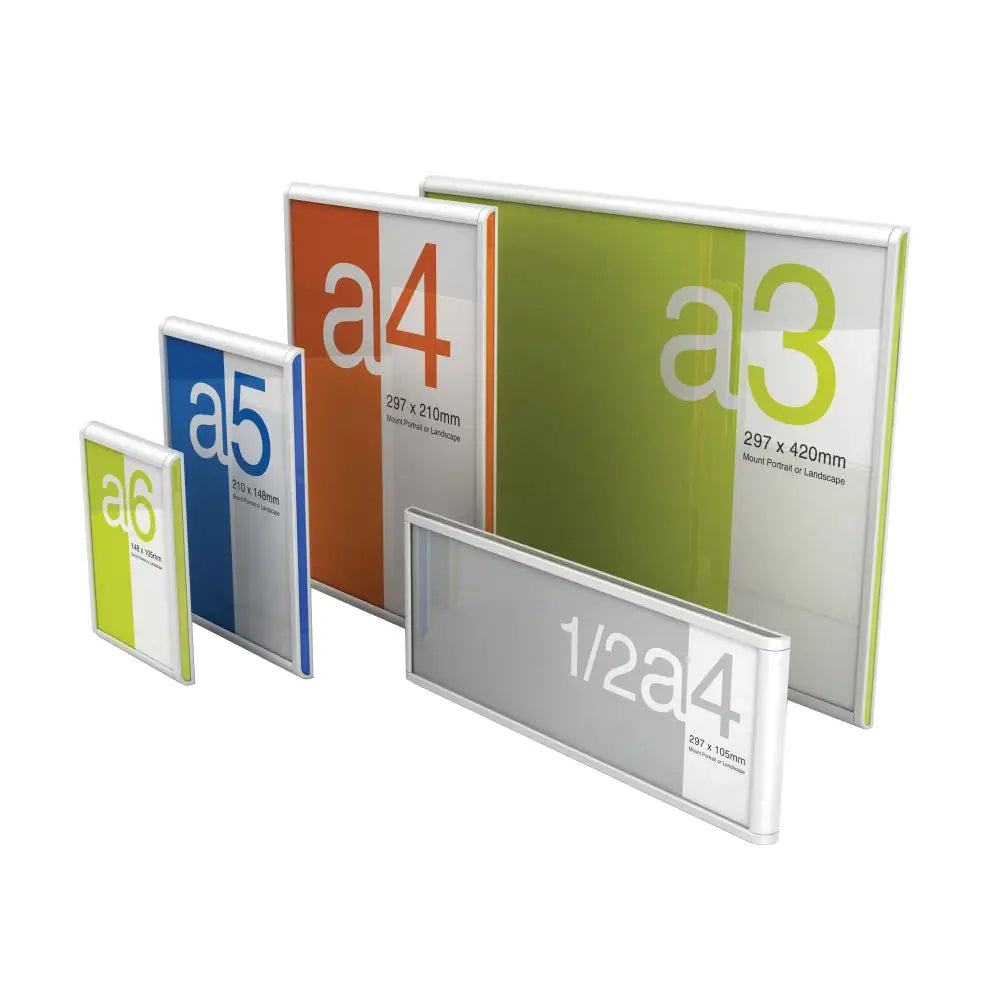 Showpoint sign frames