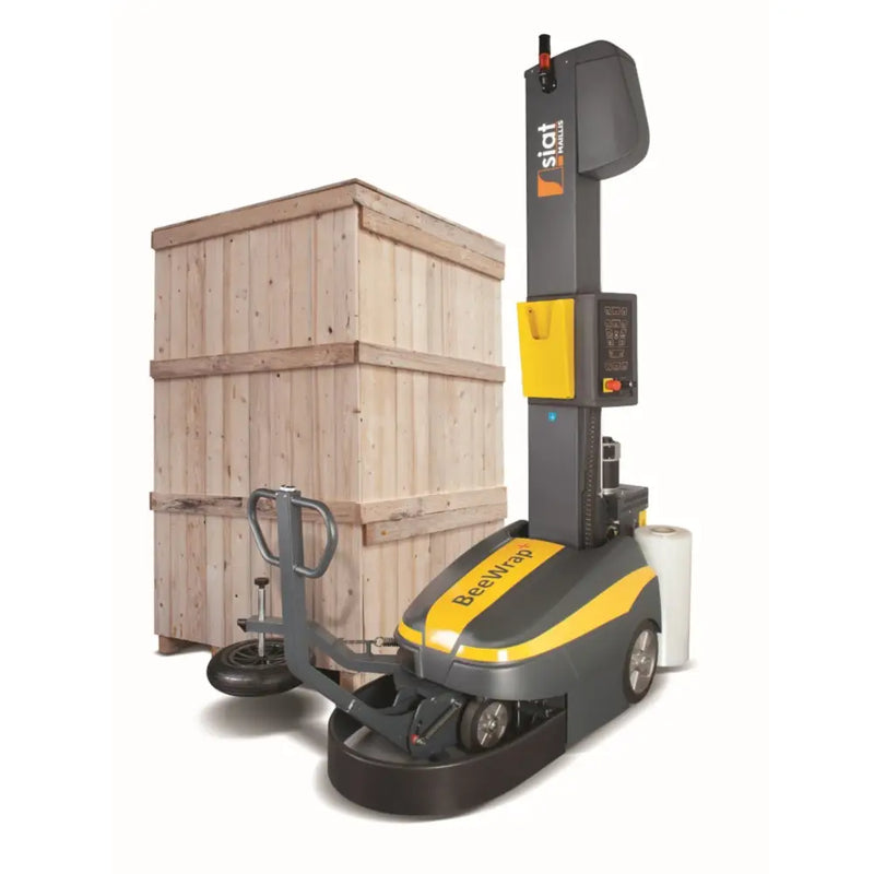 Siat beewrap m semi automatic robot stretch wrapper