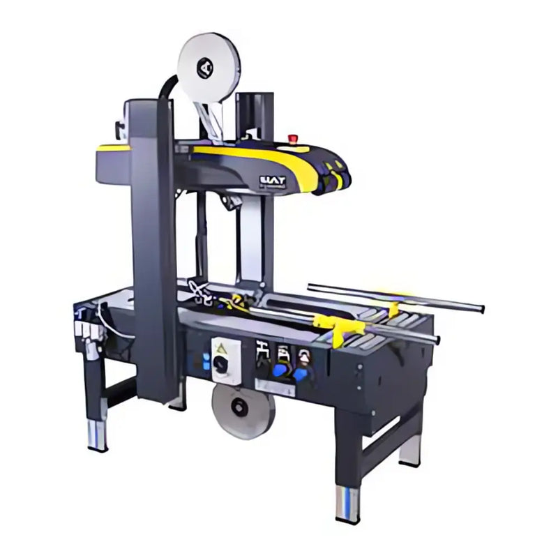 Siat sr20 semi-automatic random case sealing machine top & bottom belt driven