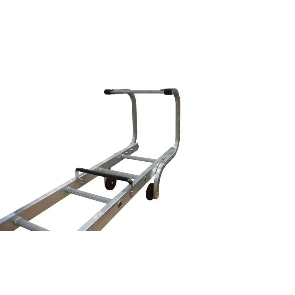 Single section push up roof ladders