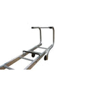 Single section push up roof ladders