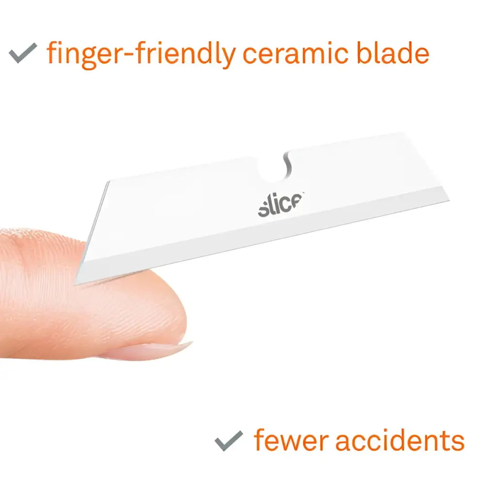 Slice ceramic utility knife blades pointed tip pack of 3