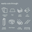 Slice craft knife with safety cap