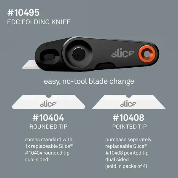 Slice edc folding warehouse safety knife