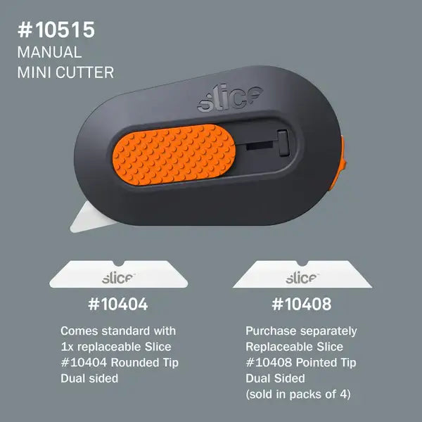 Slice manual retraction mini cutter