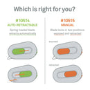 Slice manual retraction mini cutter