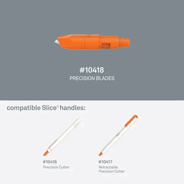 Slice precision cutter replacement blades