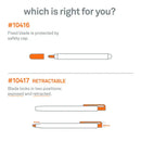Slice retractable precision cutter