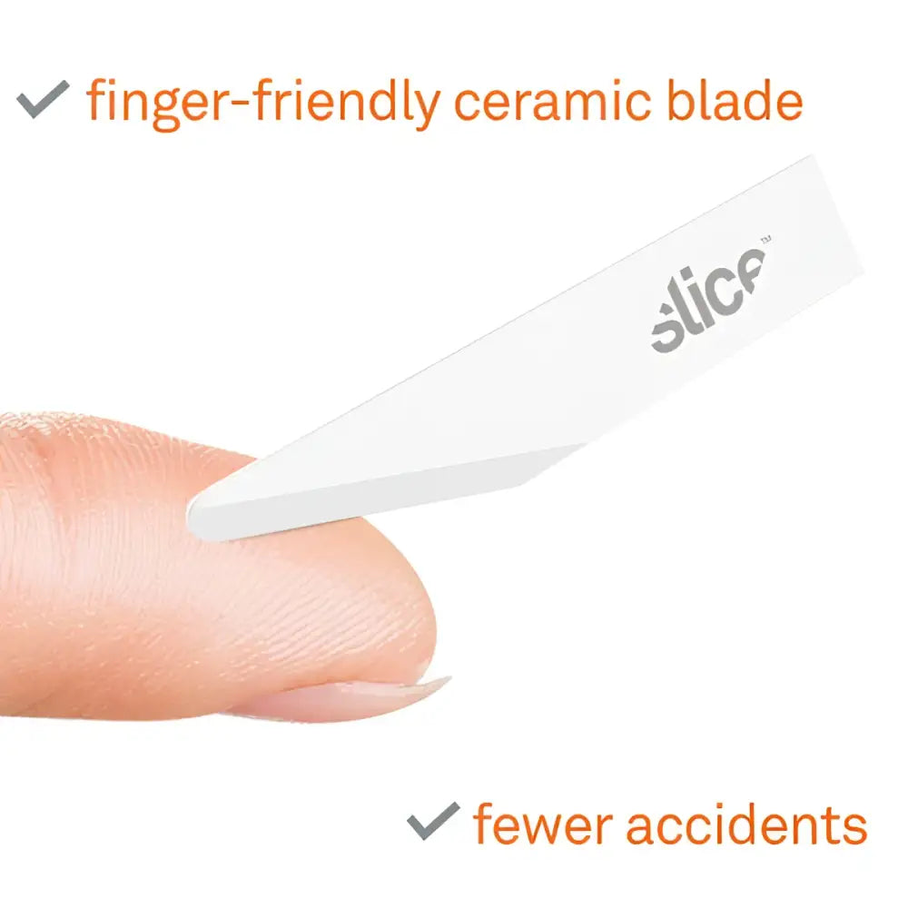 Slice straight edge rounded tip craft blades